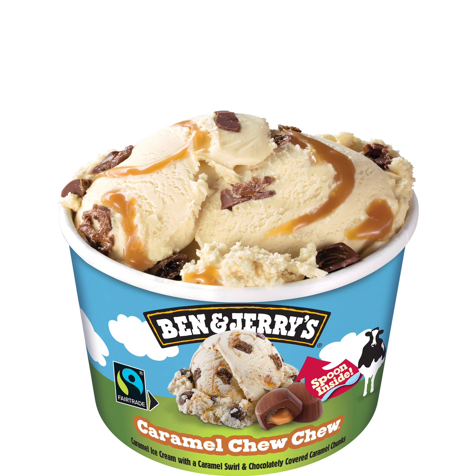 Caramel Chew Chew Original Ice Cream Mini copos