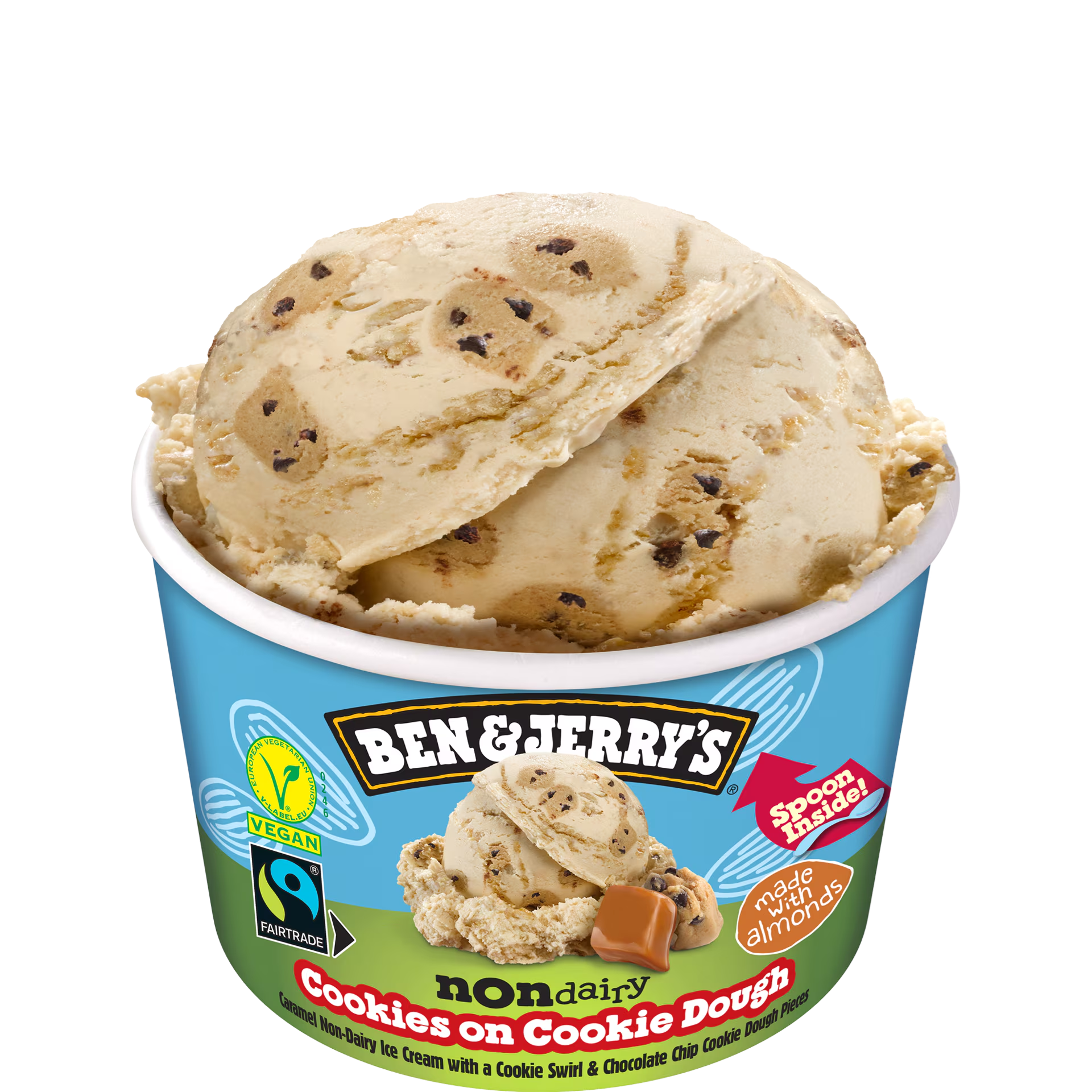 Cookies on Cookie Dough Non-Dairy Frozen Dessert Mini copos