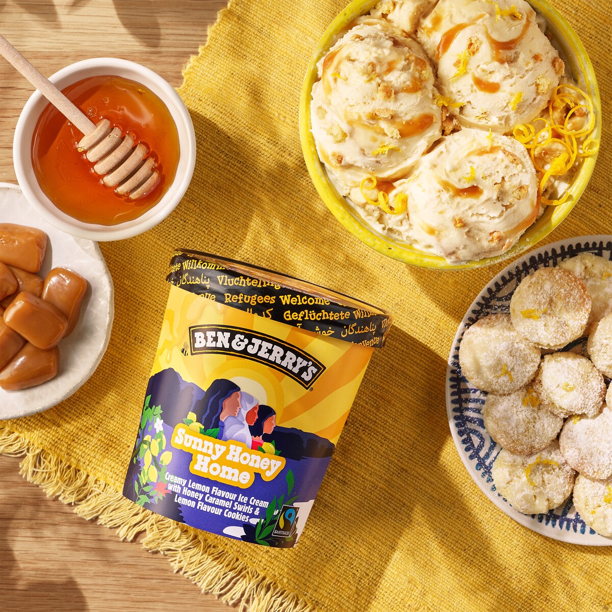 Sunny Honey Home Ice Cream - Tub 2 / 6