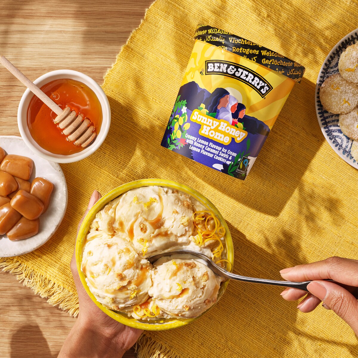 Sunny Honey Home Ice Cream - Tub 3 / 6