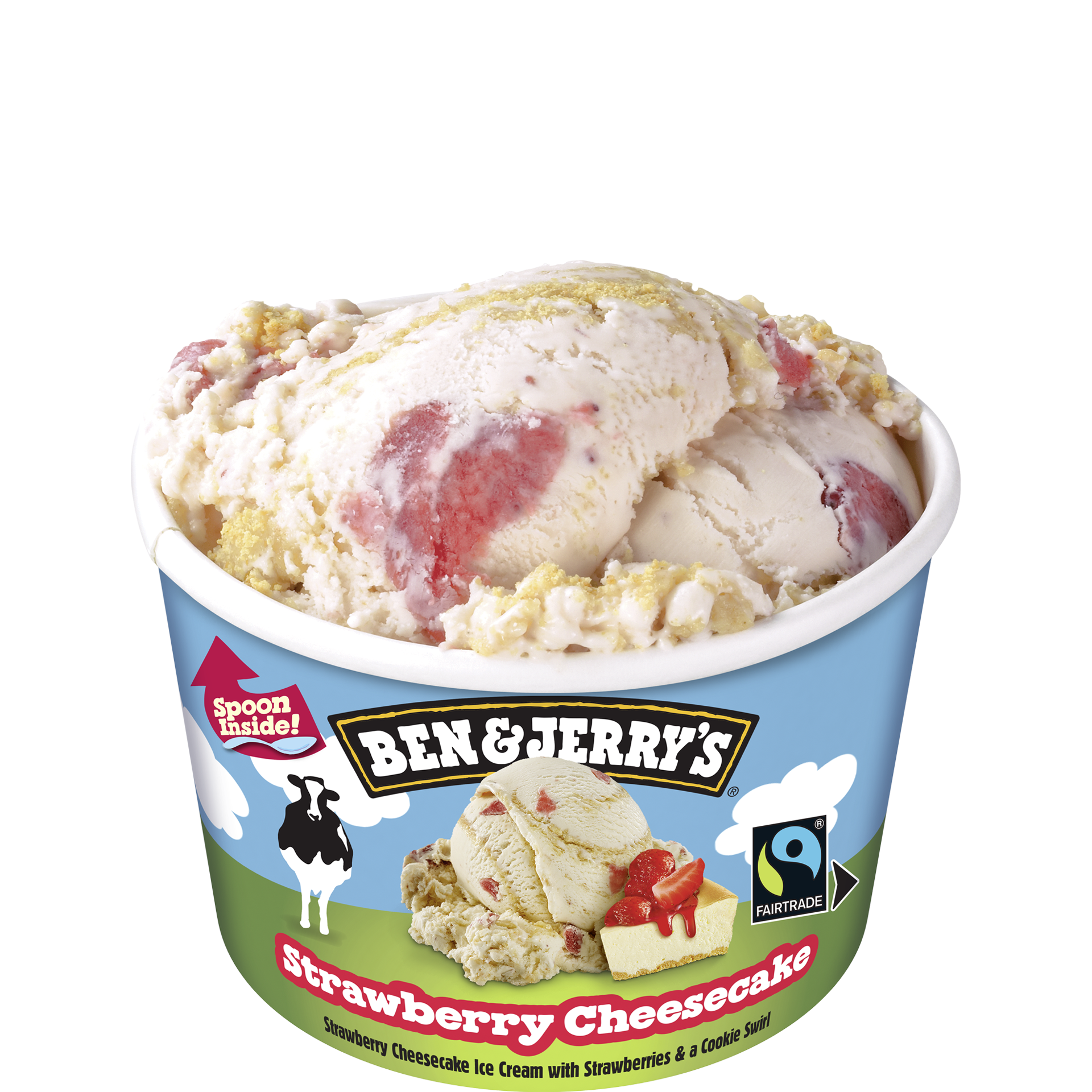 Strawberry Cheesecake Original Ice Cream Mini copos